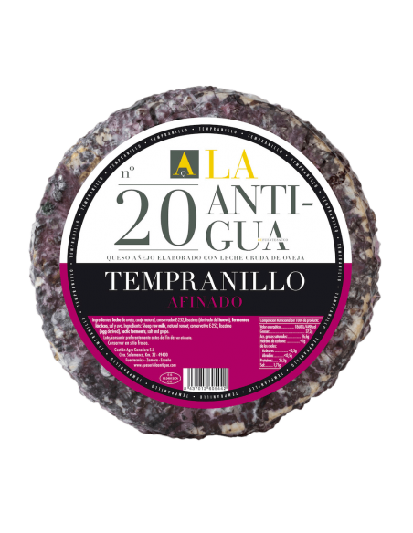 La Antigua Queso de Oveja Añejo al Tempranillo La Antigua Queso de Oveja Añejo al Tempranillo