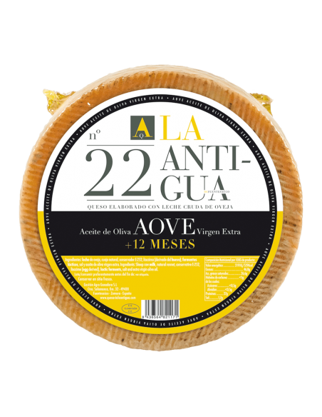 La Antigua Queso Añejo en Aceite de Oliva Virgen Extra La Antigua Queso Añejo en Aceite de Oliva Virgen Extra