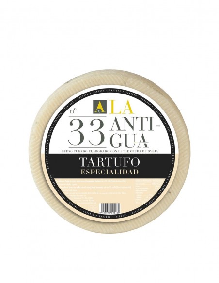 La Antigua Queso de oveja curado al Tartufo La Antigua Queso de oveja curado al Tartufo