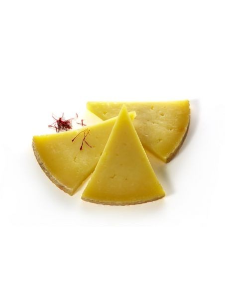 La Antigua Queso de oveja curado al Azafrán D.O.P La Mancha