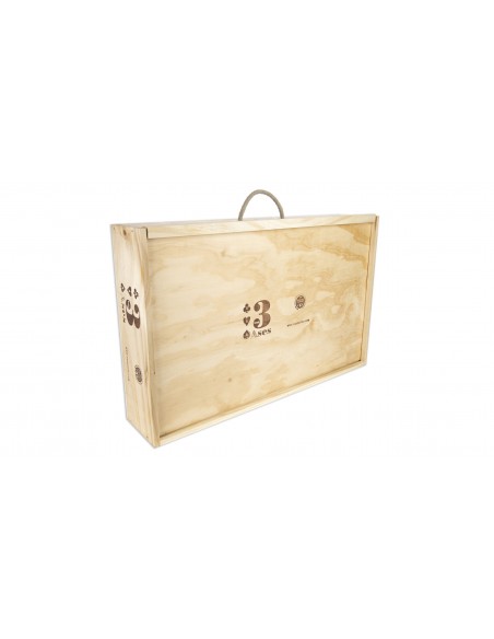 3 ASES CRIANZA CAJA DE MADERA 75 CL. 3 ASES CRIANZA CAJA DE MADERA 75 CL.