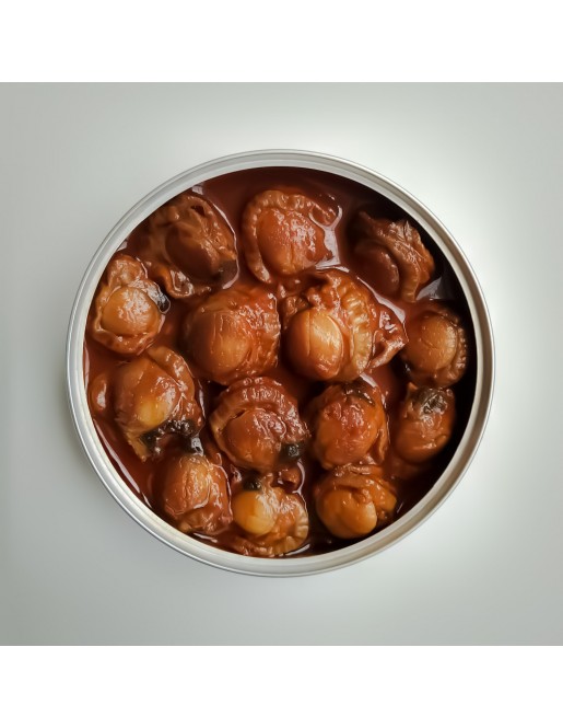 Zamburiñas en salsa de vieira. Edición Fernando Rei 2