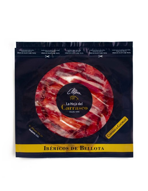 La Hoja del Carrasco Jamón de Bellota 100% Ibérico Cortado a Cuchillo