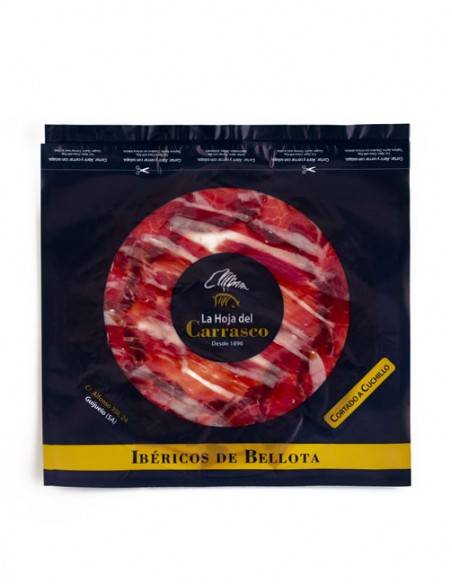 La Hoja del Carrasco Jamón de Bellota 100% Ibérico Cortado a Cuchillo