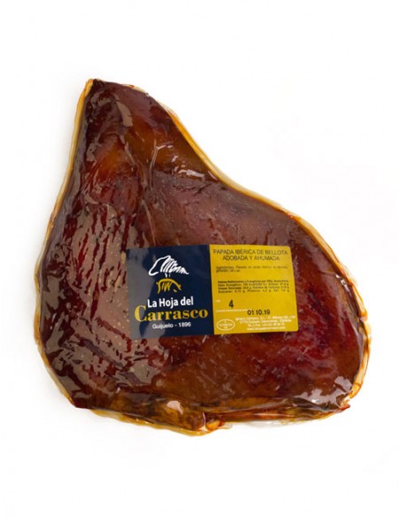 La Hoja del Carrasco Papada Ibérica de Bellota Adobada y Ahumada