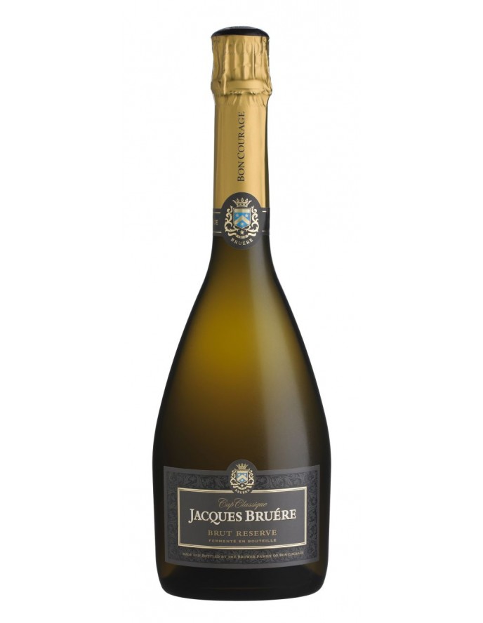 BON COURAGE CAP CLASSIQUE  JACQUES BRUÉRE BRUT RESERVE 2013