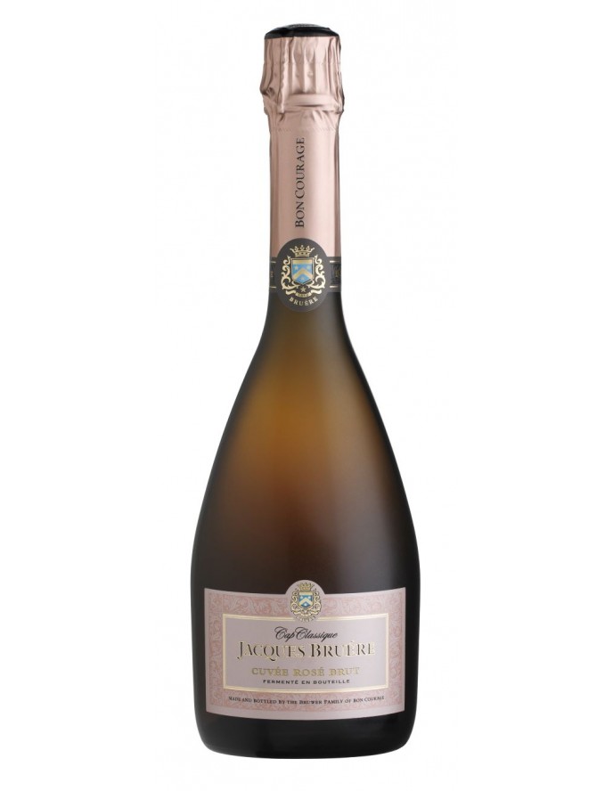 BON COURAGE CAP CLASSIQUE  JACQUES BRUÉRE CUVEÉ ROSE 2013