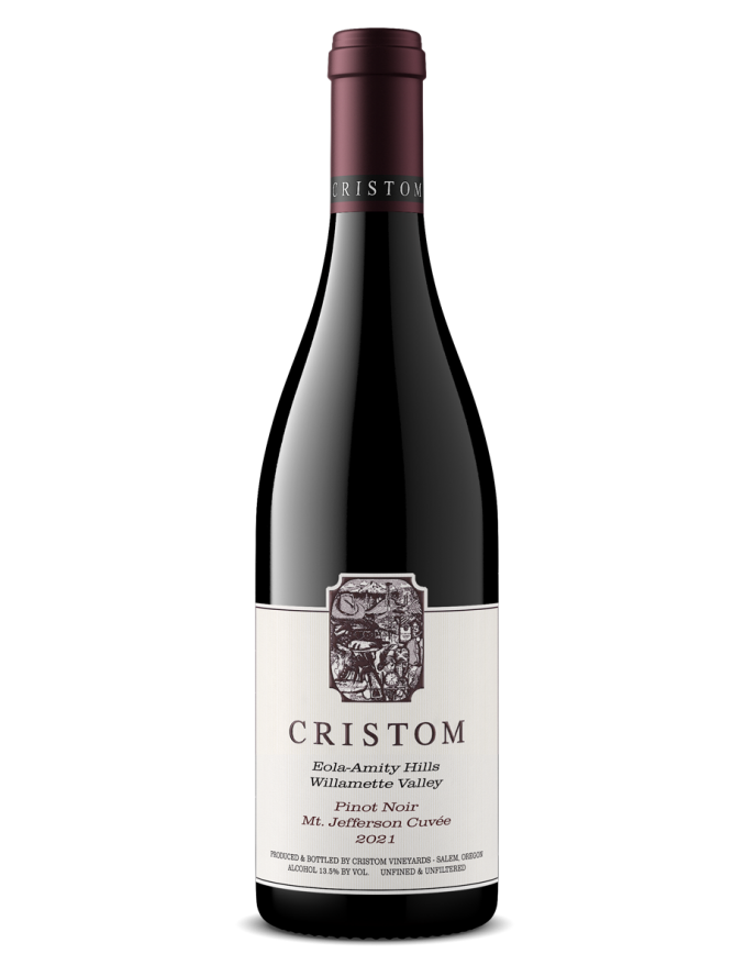 CRISTOM MT JEFFERSON CUVEE   PINOT NOIR 2021