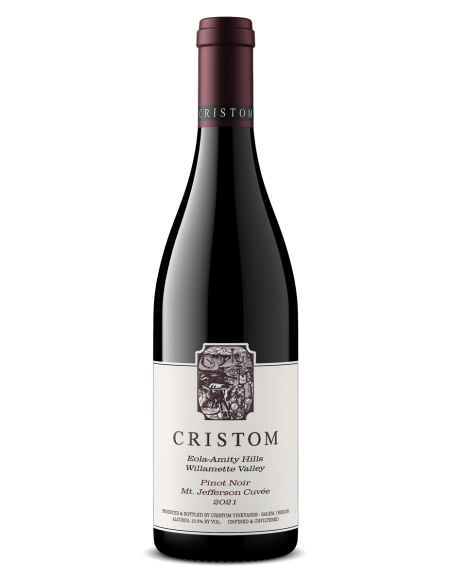 CRISTOM MT JEFFERSON CUVEE   PINOT NOIR 2021 CRISTOM MT JEFFERSON CUVEE   PINOT NOIR 2021