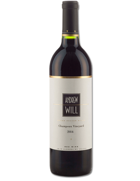 ANDREW WILL CHAMPOUX  VINEYARD RED WINE 2015 ANDREW WILL CHAMPOUX  VINEYARD RED WINE 2015
