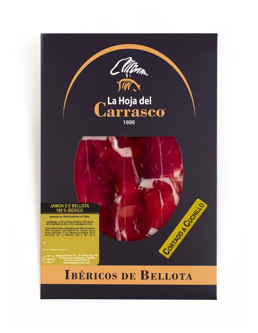 La Hoja del Carrasco PACK CORTADO A CUCHILLO – Jamón de Bellota 100% Ibérico