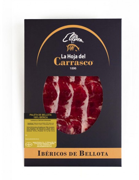 La Hoja del Carrasco LONCHEADO – Paleta de Bellota 100% Ibérica
