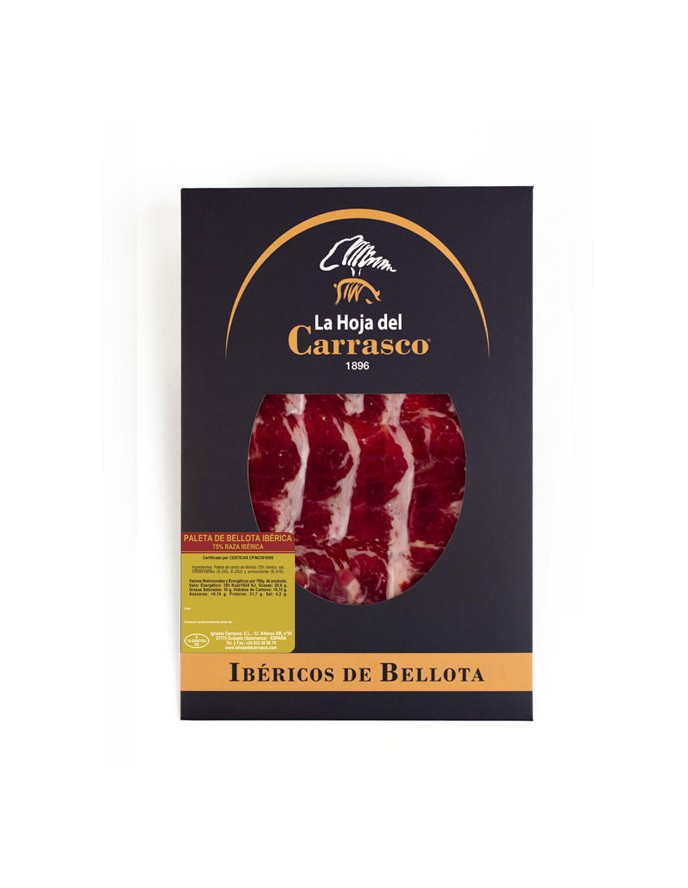 La Hoja del Carrasco PACK LONCHEADO – Paleta de Bellota Ibérica 75% Raza Ibérica