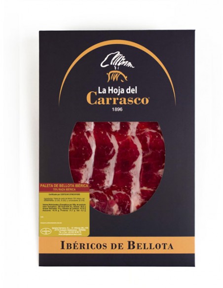 La Hoja del Carrasco PACK LONCHEADO – Paleta de Bellota Ibérica 75% Raza Ibérica